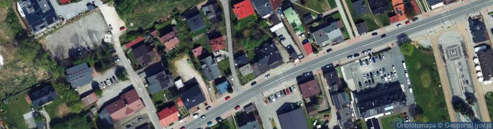 Zdjęcie satelitarne Turystyczna ul.