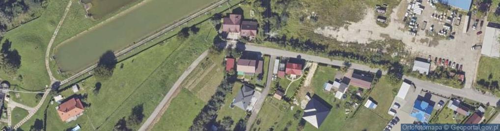 Zdjęcie satelitarne Turystyczna ul.