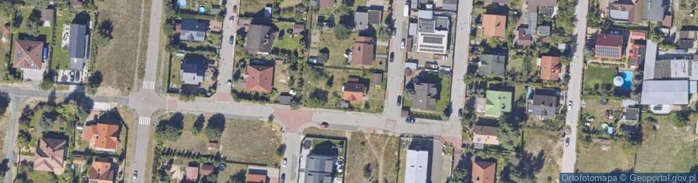 Zdjęcie satelitarne Turkusowa ul.