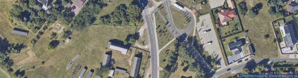 Zdjęcie satelitarne Turystyczna ul.