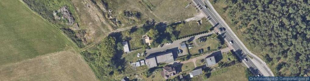 Zdjęcie satelitarne Turystyczna ul.