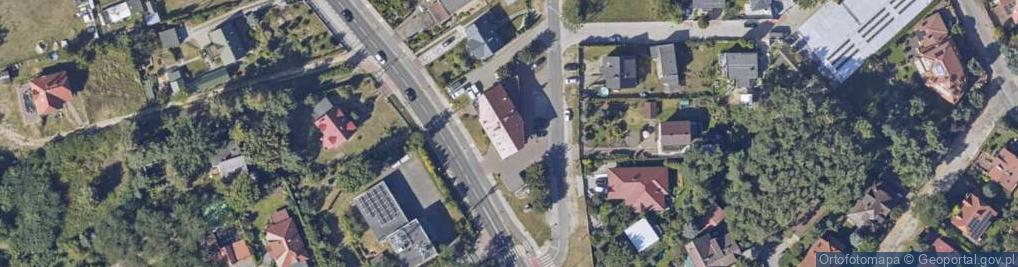 Zdjęcie satelitarne Turystyczna ul.