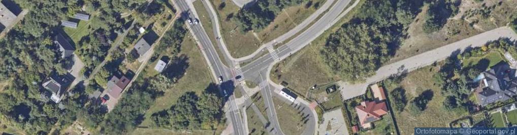 Zdjęcie satelitarne Turystyczna ul.