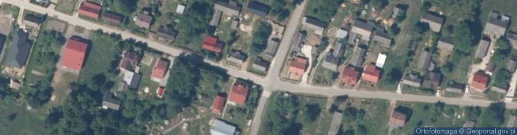 Zdjęcie satelitarne Tuklęcz ul.