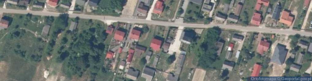 Zdjęcie satelitarne Tuklęcz ul.
