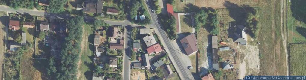 Zdjęcie satelitarne Turkowice ul.