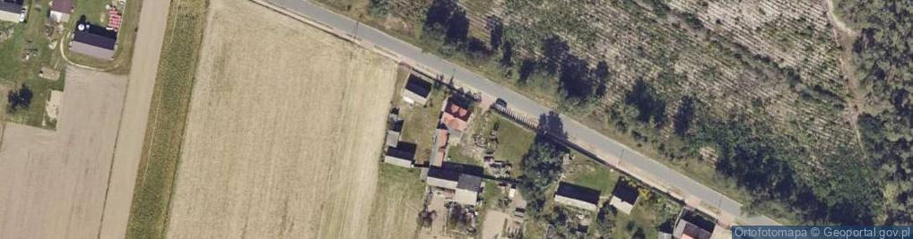 Zdjęcie satelitarne Tursko ul.