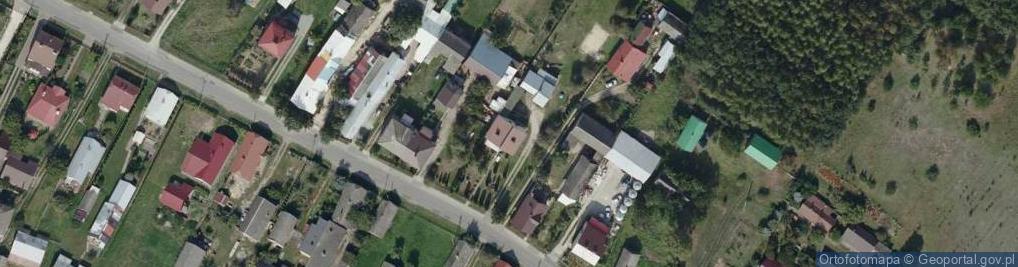 Zdjęcie satelitarne Tuszów Narodowy ul.