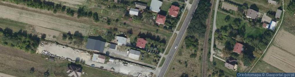 Zdjęcie satelitarne Tuszów Narodowy ul.