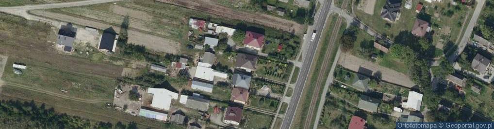 Zdjęcie satelitarne Tuszów Narodowy ul.