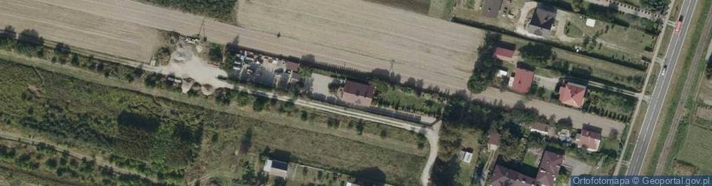 Zdjęcie satelitarne Tuszów Narodowy ul.