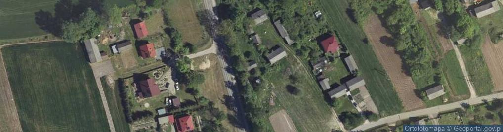Zdjęcie satelitarne Tuszów ul.