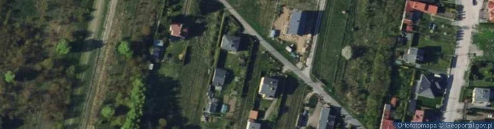 Zdjęcie satelitarne Turystyczna ul.