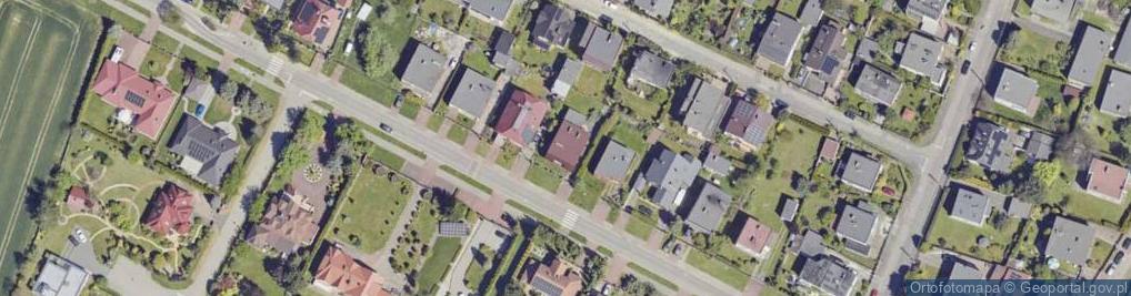 Zdjęcie satelitarne Tulipanów ul.