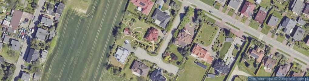 Zdjęcie satelitarne Tulipanów ul.