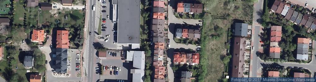 Zdjęcie satelitarne Turkusowa ul.