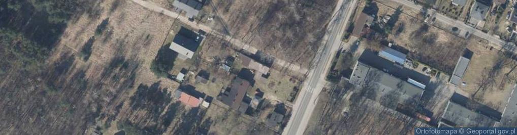 Zdjęcie satelitarne Tuszyńska ul.
