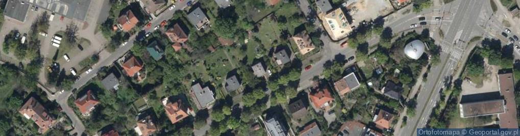 Zdjęcie satelitarne Turniejowa ul.