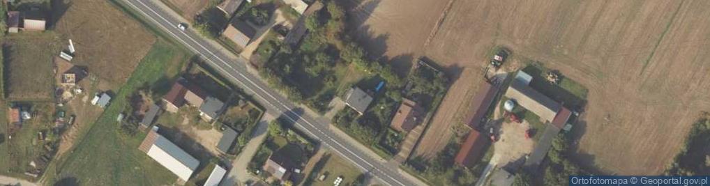 Zdjęcie satelitarne Tucholska ul.