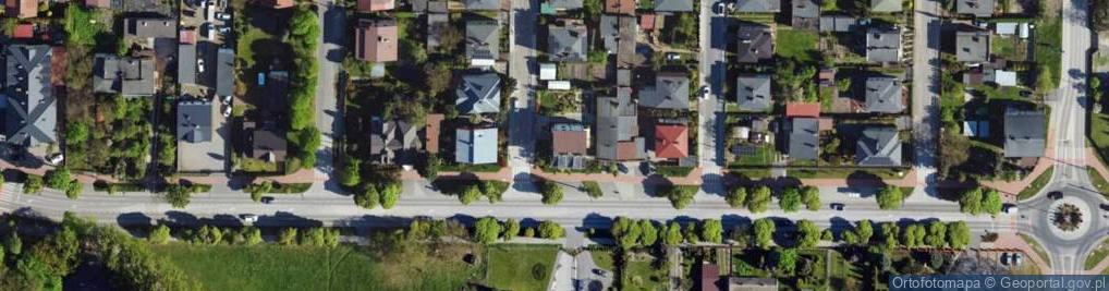 Zdjęcie satelitarne Tulipanowa ul.