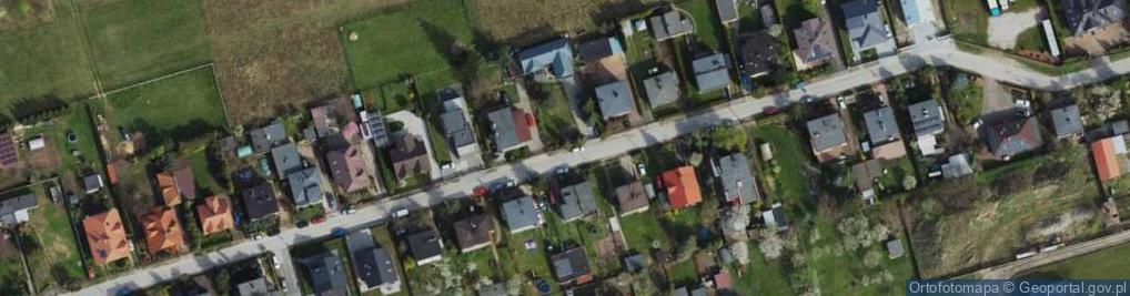 Zdjęcie satelitarne Turystyczna ul.