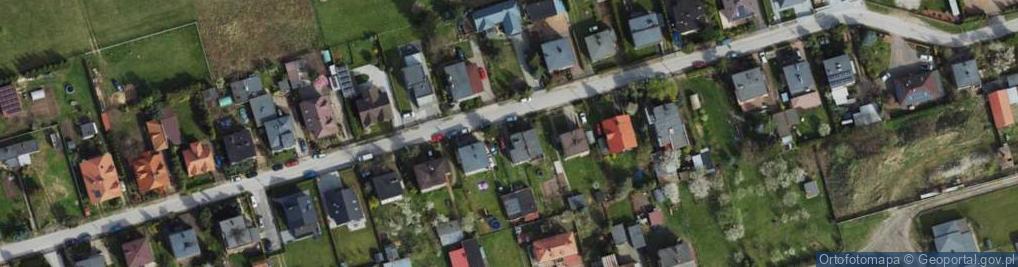 Zdjęcie satelitarne Turystyczna ul.
