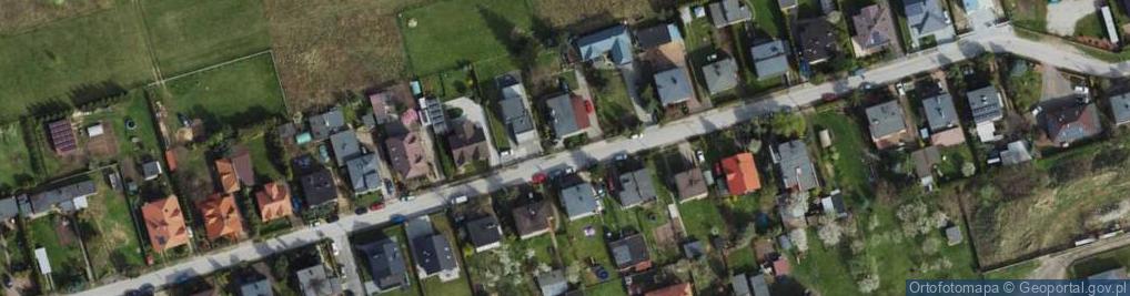 Zdjęcie satelitarne Turystyczna ul.