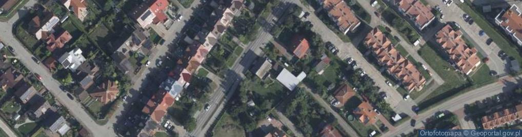 Zdjęcie satelitarne Turystyczna ul.