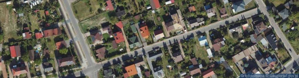 Zdjęcie satelitarne Twarda ul.