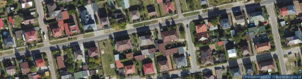 Zdjęcie satelitarne Twarda ul.