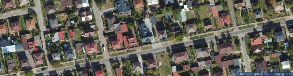 Zdjęcie satelitarne Twarda ul.