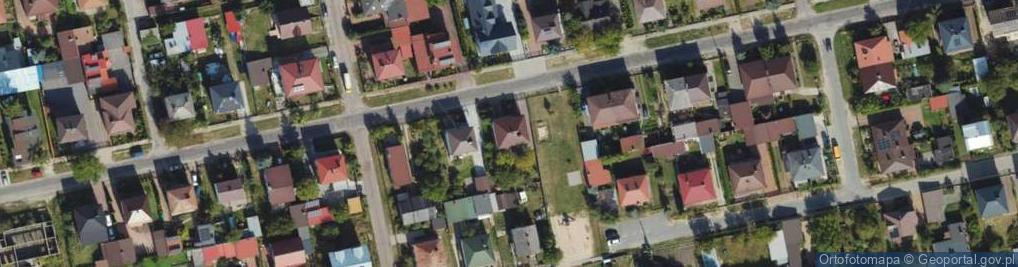 Zdjęcie satelitarne Twarda ul.