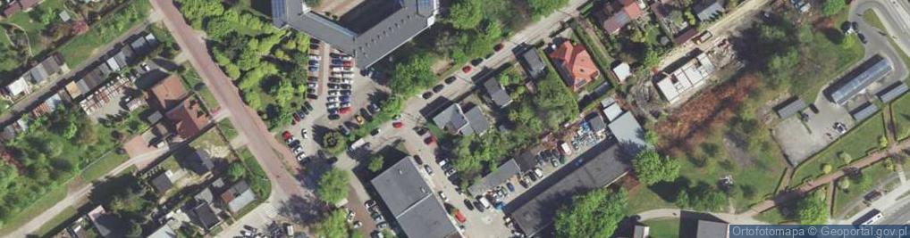 Zdjęcie satelitarne Twarda ul.