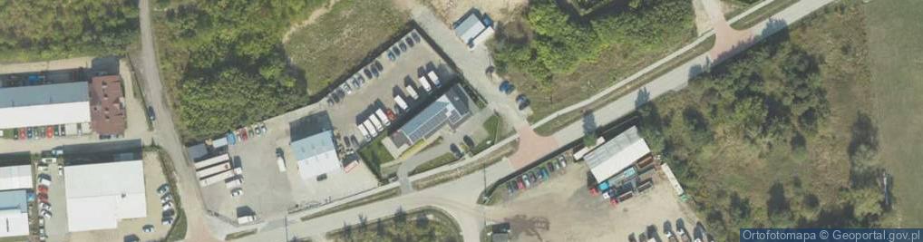 Zdjęcie satelitarne Twarda ul.