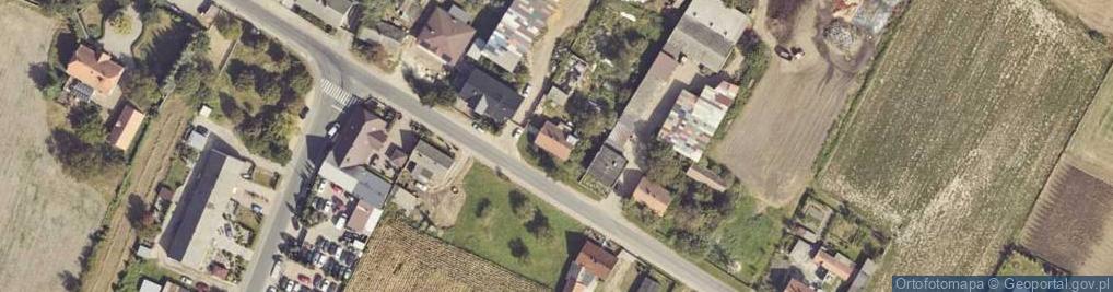 Zdjęcie satelitarne Twardów ul.