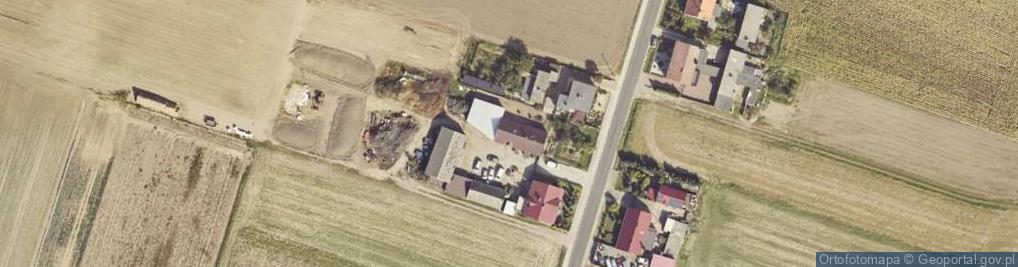 Zdjęcie satelitarne Twardów ul.