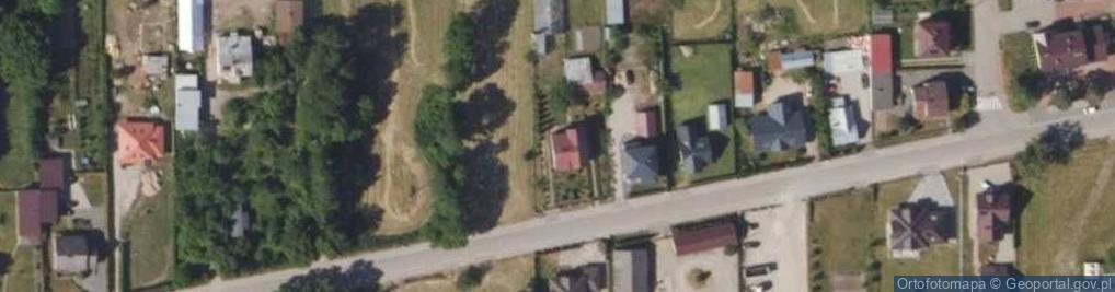 Zdjęcie satelitarne Tysiąclecia ul.