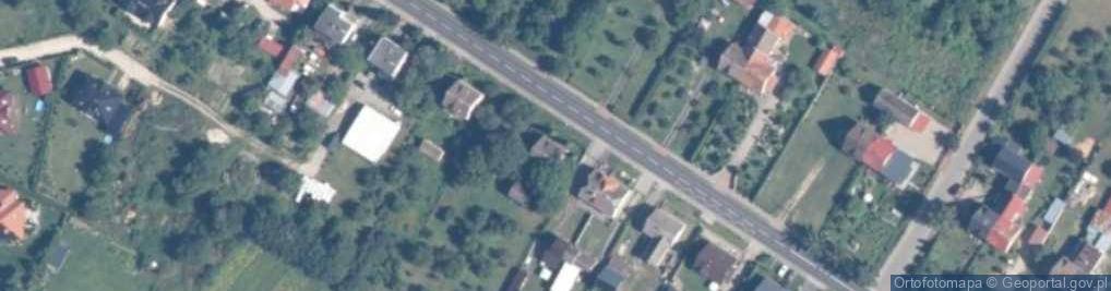 Zdjęcie satelitarne Tysiąclecia ul.