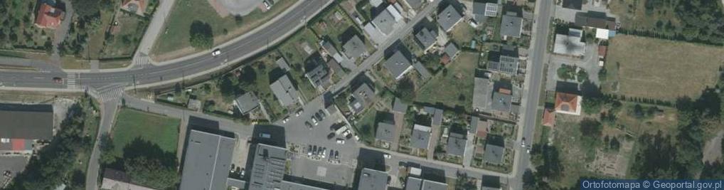 Zdjęcie satelitarne Tysiąclecia ul.