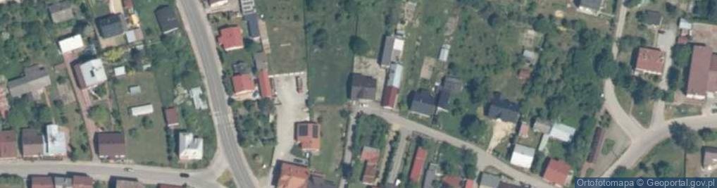 Zdjęcie satelitarne Tylna ul.