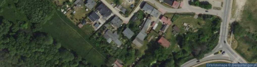Zdjęcie satelitarne Tylna ul.