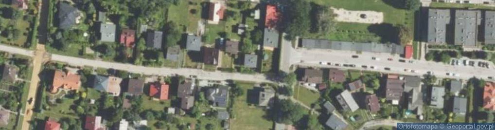 Zdjęcie satelitarne Tysiąclecia ul.