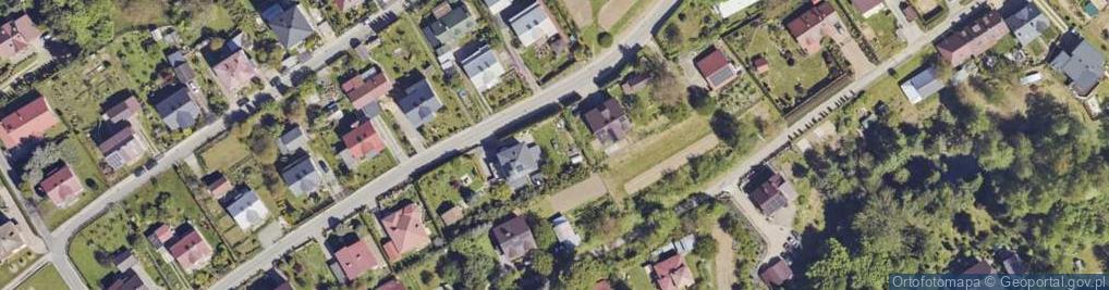 Zdjęcie satelitarne Tysiąclecia ul.