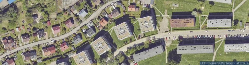Zdjęcie satelitarne Tysiąclecia ul.