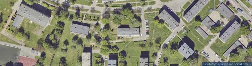 Zdjęcie satelitarne Tysiąclecia ul.