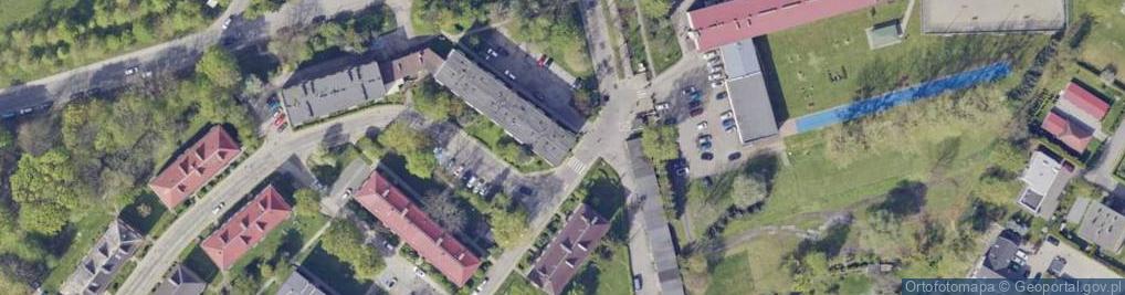 Zdjęcie satelitarne Tysiąclecia ul.