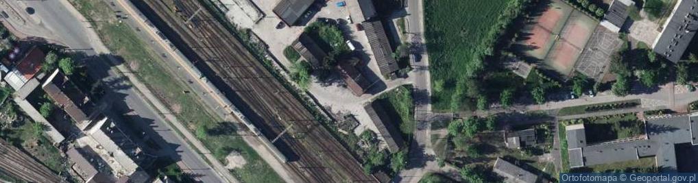 Zdjęcie satelitarne Tysiąclecia ul.