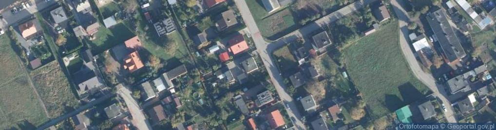 Zdjęcie satelitarne Tysiąclecia ul.