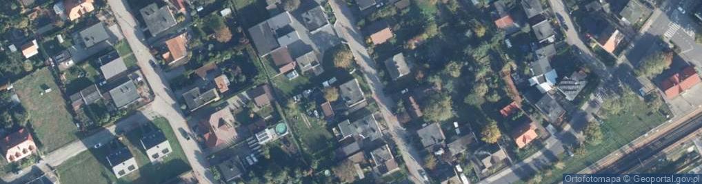 Zdjęcie satelitarne Tysiąclecia ul.
