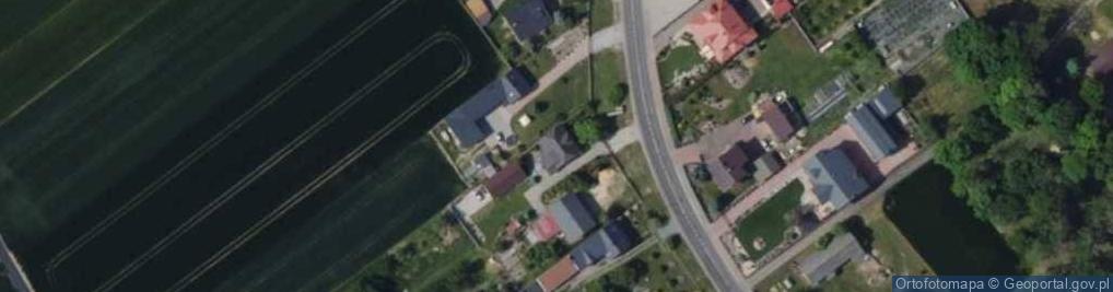 Zdjęcie satelitarne Tysiąclecia ul.